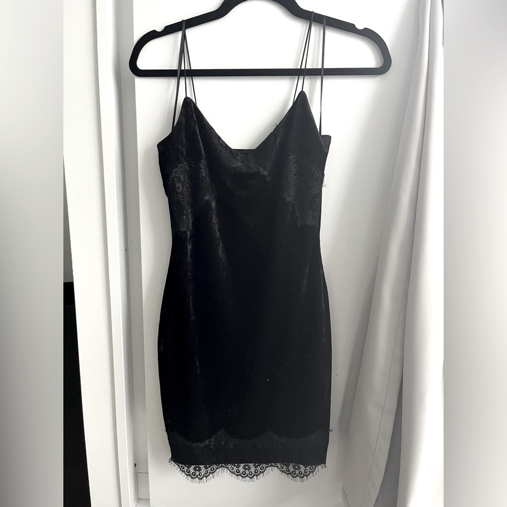 Black Velvet Dress